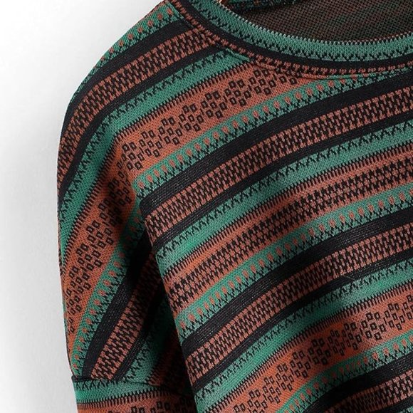 Zaful striped cropped shirt - Picture 3 of 7